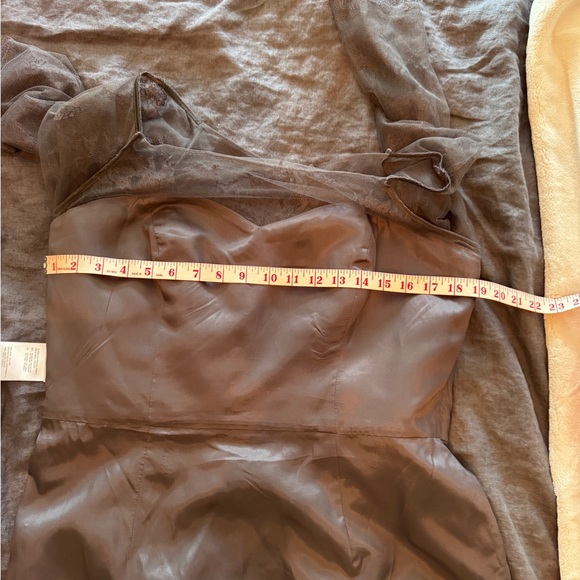 Pronovias Barcelona charcoal grey gown - Picture 12 of 12